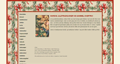Desktop Screenshot of juletradisjoner.info